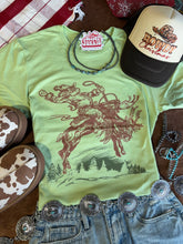 Load image into Gallery viewer, Santa Riding Rudolph Graphic Tee