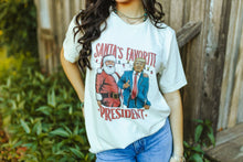 Load image into Gallery viewer, Santas Favorite President Graphic Tee