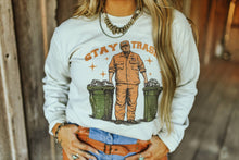 Load image into Gallery viewer, Stay Trashy Trump Graphic Sweatshirt