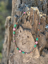 Load image into Gallery viewer, Sterling Silver Sweet Serenity Beaded Necklace
