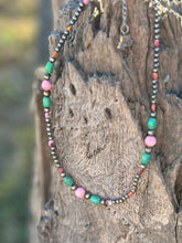 Load image into Gallery viewer, Sterling Silver Sweet Serenity Beaded Necklace