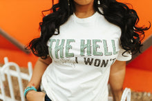 Load image into Gallery viewer, Floral Hell I Won't Graphic Tee