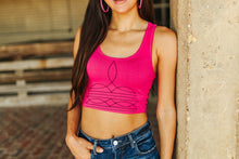 Load image into Gallery viewer, The Original, Viral Boot Stitch Western Tank Top