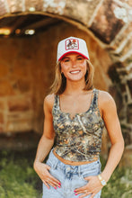 Load image into Gallery viewer, Tree Camo V-Neck Tank Top