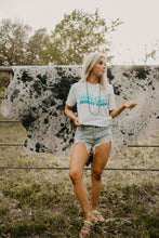 Load image into Gallery viewer, Turquoise Drippin' Western Graphic Tee