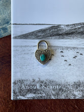 Load image into Gallery viewer, Turquoise Heart Locket Pendant
