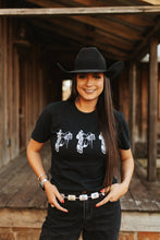 Load image into Gallery viewer, Turquoise Rectangle Concho Chain Belt