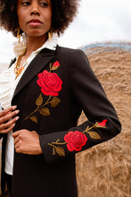 Load image into Gallery viewer, Black Rose Jacket