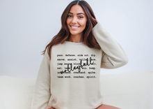 Load image into Gallery viewer, Sport Writing Sweatshirts - Multiple Options