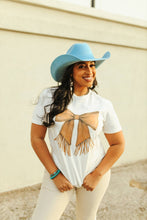 Load image into Gallery viewer, Western Coquette Bow Graphic Tee