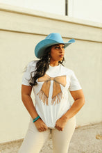 Load image into Gallery viewer, Western Coquette Bow Graphic Tee