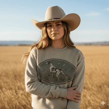 Load image into Gallery viewer, Western Hunt Dog Graphic Sweatshirt
