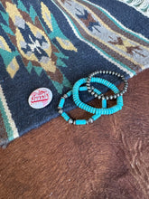 Load image into Gallery viewer, Western Turquoise Bracelet Stack