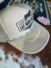 Load image into Gallery viewer, Western Turquoise Hat Chain
