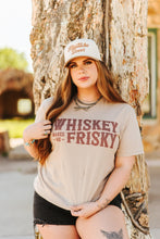Load image into Gallery viewer, Whiskey Makes Me Frisky Graphic Tee