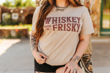 Load image into Gallery viewer, Whiskey Makes Me Frisky Graphic Tee