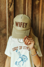 Load image into Gallery viewer, Wifey Trucker Hat