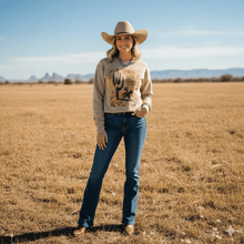 Load image into Gallery viewer, Wild West Cactus Graphic Sweatshirt