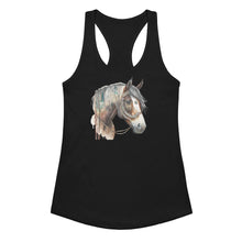 Load image into Gallery viewer, War Pony Women’s Fitted Racerback Tank Top