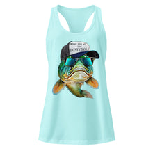 Load image into Gallery viewer, Honey Hole Fish Women’s Fitted Racerback Tank Top