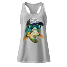 Load image into Gallery viewer, Honey Hole Fish Women’s Fitted Racerback Tank Top