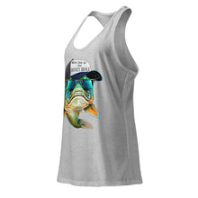 Load image into Gallery viewer, Honey Hole Fish Women’s Fitted Racerback Tank Top