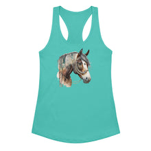 Load image into Gallery viewer, War Pony Women’s Fitted Racerback Tank Top