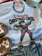 Load image into Gallery viewer, Wrangling Christmas Cheer Graphic Sweatshirt