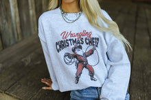 Load image into Gallery viewer, Wrangling Christmas Cheer Graphic Sweatshirt