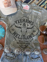 Load image into Gallery viewer, Yeehaws And Hellnaws RealTree Camo Graphic Tee