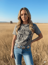 Load image into Gallery viewer, Yeehaws And Hellnaws RealTree Camo Graphic Tee