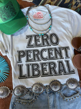 Load image into Gallery viewer, Zero Percent Liberal Graphic Tee
