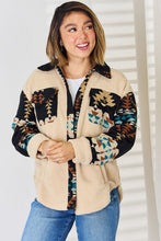 Load image into Gallery viewer, Pocketed Button Up Dropped Shoulder Jacket