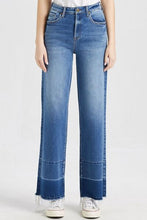 Load image into Gallery viewer, BAYEAS Full Size High Waist Cat's Whisker Wide Leg Jeans