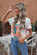 Load image into Gallery viewer, Tie-Dye Graphic Tee Shirt