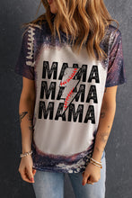 Load image into Gallery viewer, Printed MAMA Graphic Round Neck Tee