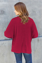 Load image into Gallery viewer, Double Take Full Size Round Neck Long Sleeve T-Shirt
