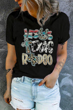 Load image into Gallery viewer, Letter Graphic Round Neck Tee Shirt