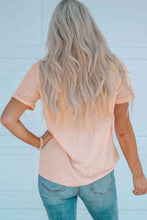 Load image into Gallery viewer, MAMA Heart Graphic Round Neck Tee