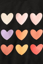 Load image into Gallery viewer, Kids Heart Graphic Sweatshirt and Joggers Set