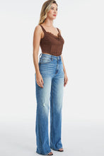 Load image into Gallery viewer, BAYEAS Full Size Ultra High-Waist Gradient Bootcut Jeans
