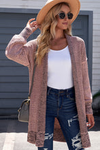 Load image into Gallery viewer, Heathered Open Front Longline Cardigan