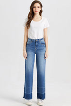 Load image into Gallery viewer, BAYEAS Full Size High Waist Cat's Whisker Wide Leg Jeans