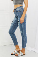 Load image into Gallery viewer, Judy Blue Dahlia Full Size Distressed Patch Jeans