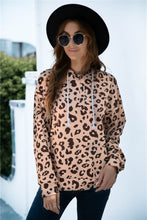 Load image into Gallery viewer, Full Size Printed Quarter-Snap Drop Shoulder Hoodie