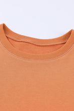 Load image into Gallery viewer, Side Slit Drop Shoulder Sweatshirt