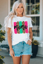 Load image into Gallery viewer, MAMA Graphic Round Neck T-Shirt
