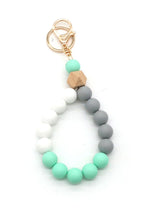 Load image into Gallery viewer, Multicolored Beaded Keychain