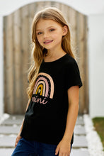 Load image into Gallery viewer, Girls Graphic Round Neck Tee Shirt
