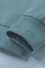 Load image into Gallery viewer, Half Zip Patch Pocket Drawstring Hoodie